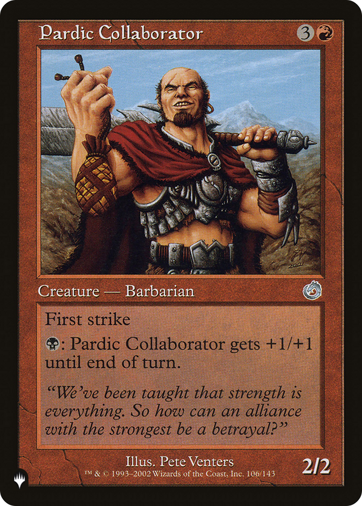 Pardic Collaborator (LIST-TOR-106)