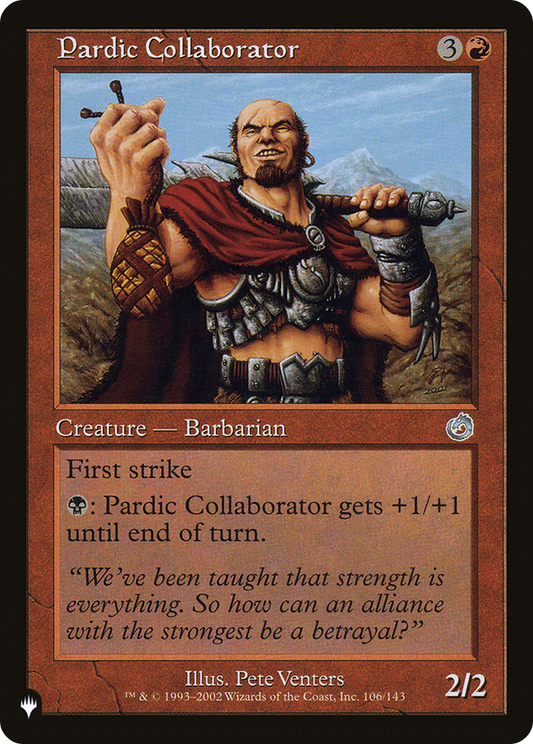 Pardic Collaborator (LIST-TOR-106)