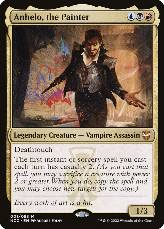 Anhelo, the Painter (NCC-001) (Foil)