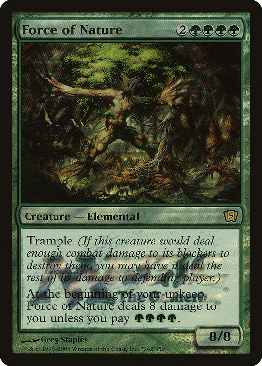 Force of Nature (LARP-242★) (Foil)