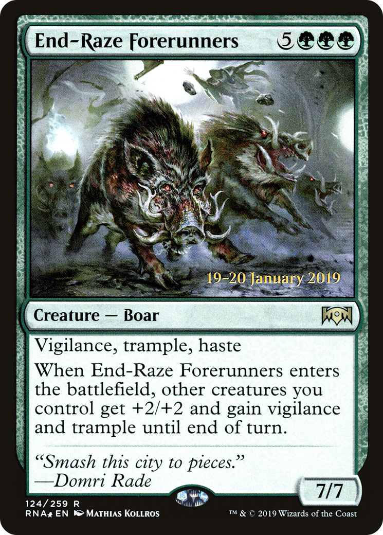 End-Raze Forerunners (PRE-124S) (Foil)