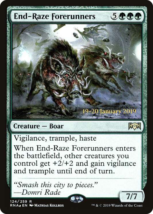 End-Raze Forerunners (PRE-124S) (Foil)