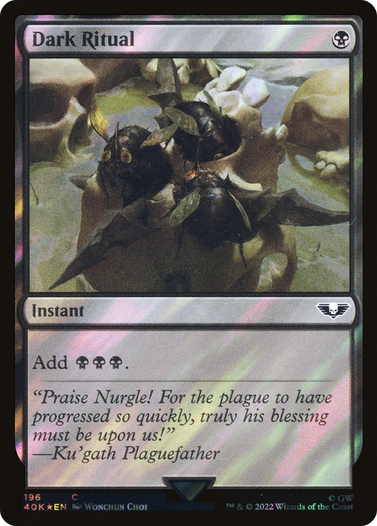Dark Ritual (40K-196★) (Surge Foil)