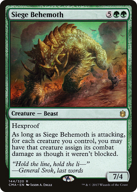 Siege Behemoth (CMA-144)