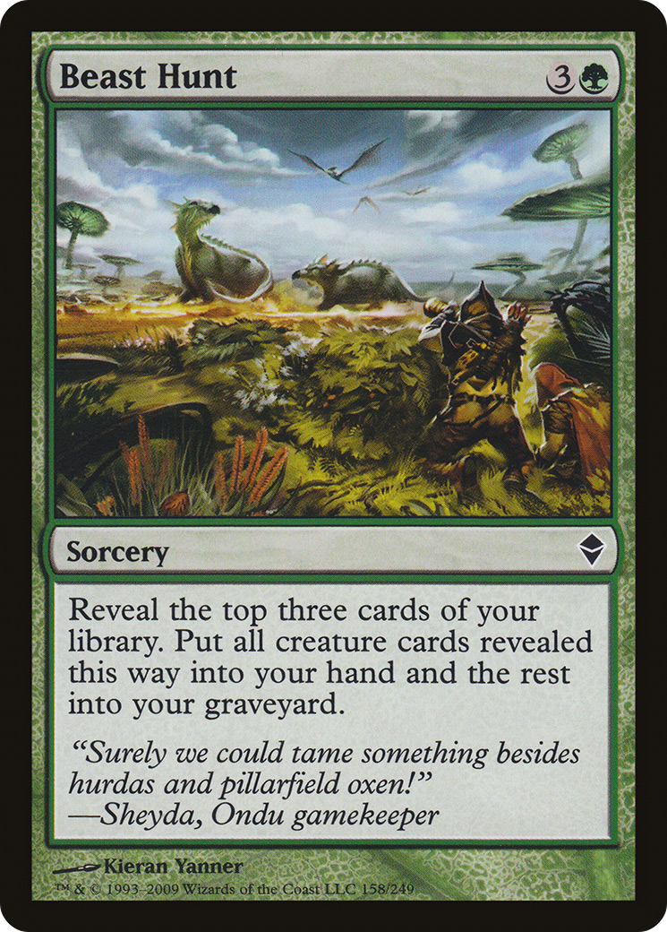 Beast Hunt (ZEN-158) (Foil)