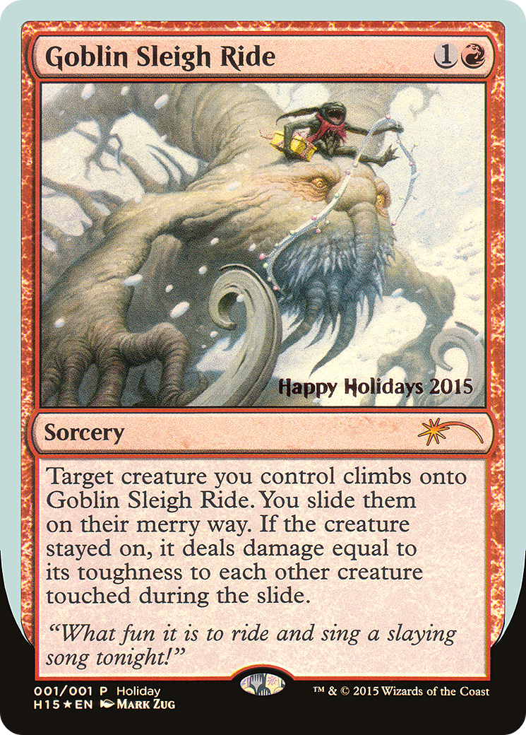 Goblin Sleigh Ride (HHO-015) (Foil)