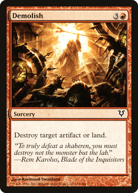 Demolish (AVR-132) (Foil)