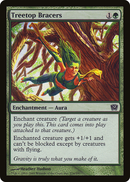 Treetop Bracers (9ED-276★) (Foil)