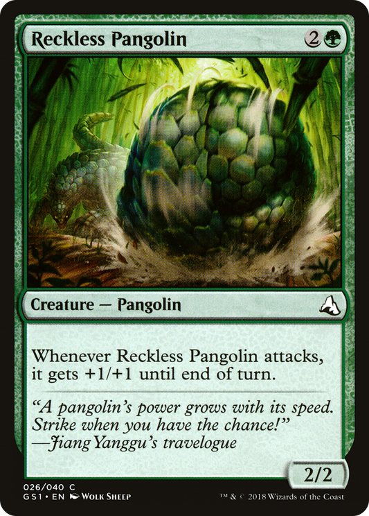 Reckless Pangolin (GS1-026)