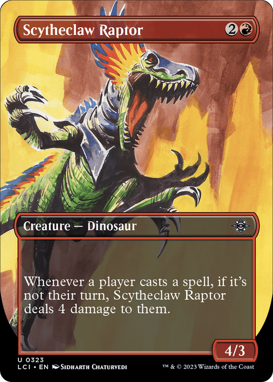 Scytheclaw Raptor (LCI-323) (Borderless) (Foil)