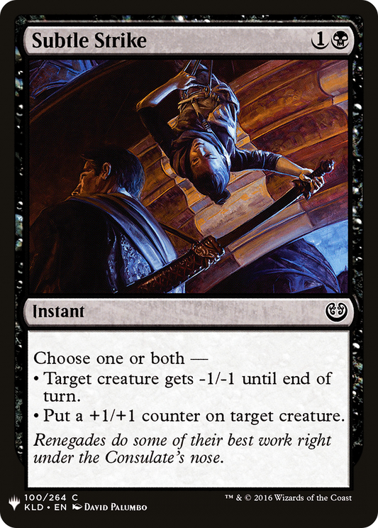 Subtle Strike (LIST-KLD-100)