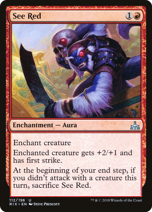 See Red (RIX-112) (Foil)
