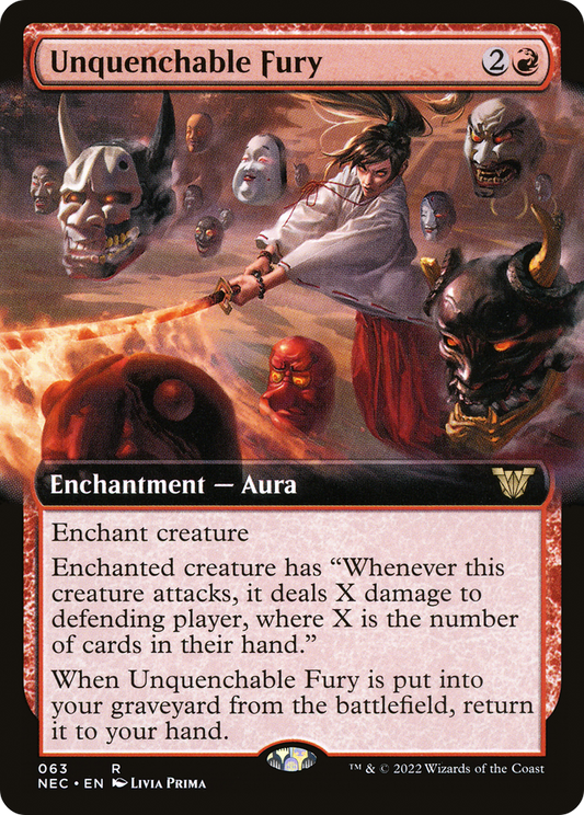 Unquenchable Fury (NEC-063) (Extended Art)