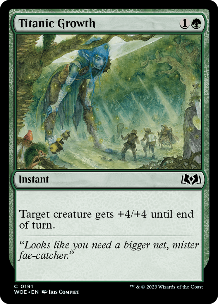 Titanic Growth (WOE-191) (Foil)