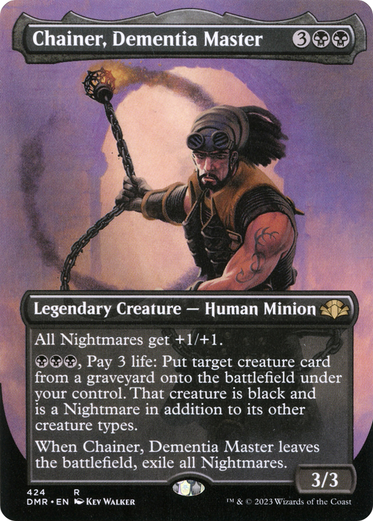 Chainer, Dementia Master (DMR-424) (Borderless) (Foil)
