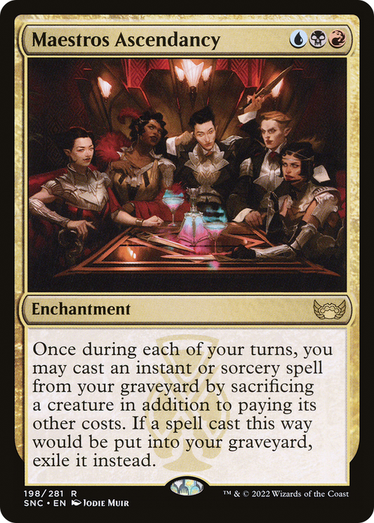Maestros Ascendancy (SNC-198) (Foil)
