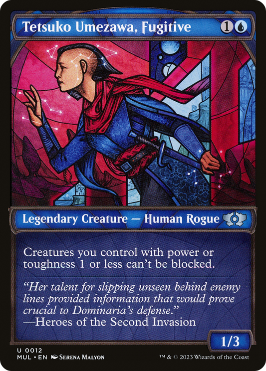Tetsuko Umezawa, Fugitive (MUL-012) (Showcase) (Foil)
