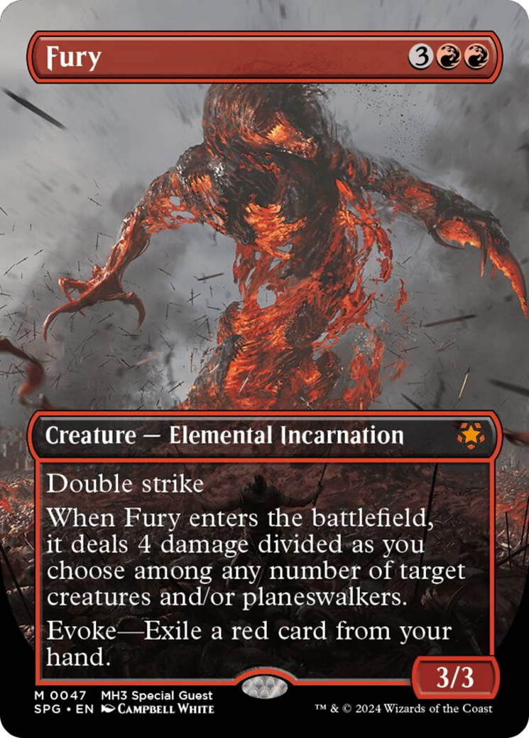 Fury (SPG-047) (Borderless) (Foil)