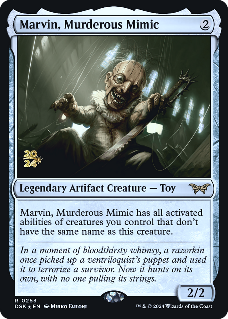 Marvin, Murderous Mimic (PRE-253S) (Foil)