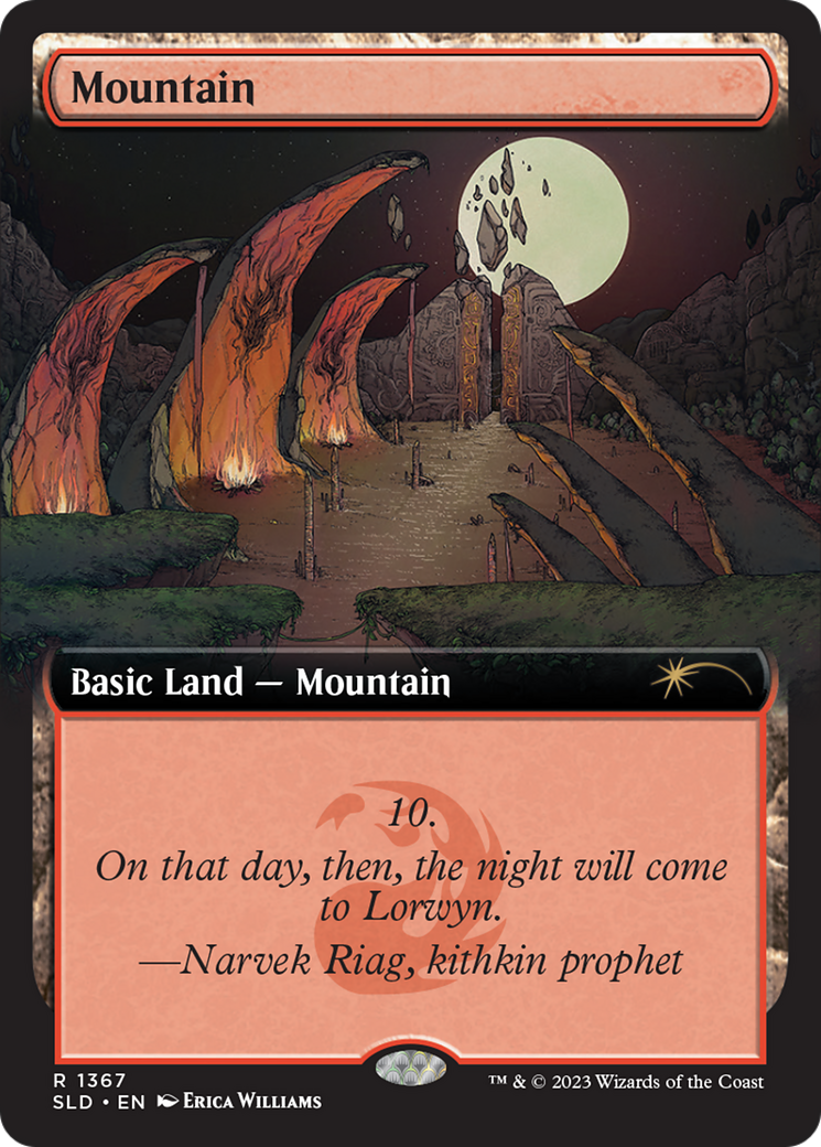 Mountain (SLD-1367) (Extended Art) (Foil)
