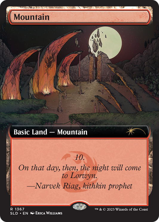 Mountain (SLD-1367) (Extended Art) (Foil)