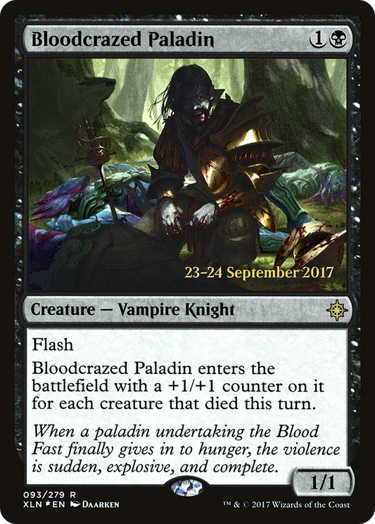 Bloodcrazed Paladin (PRE-93S) (Foil)