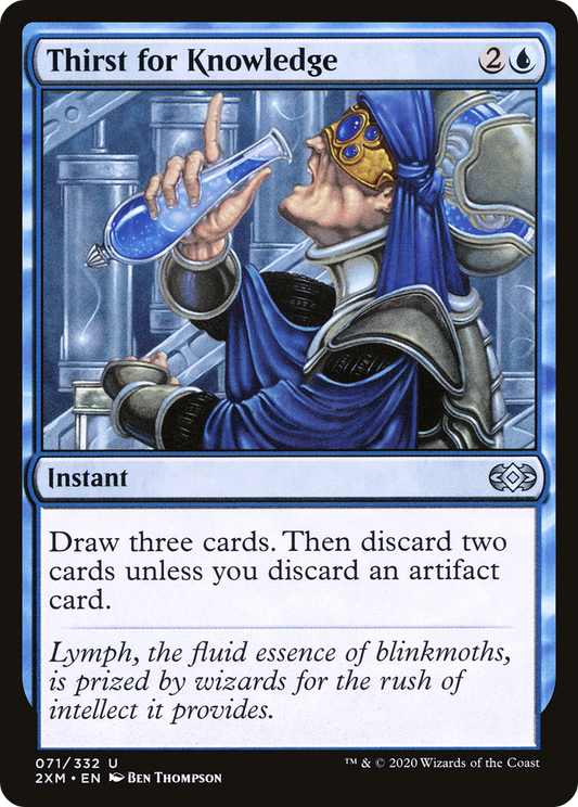 Thirst for Knowledge (2XM-071) (Foil)