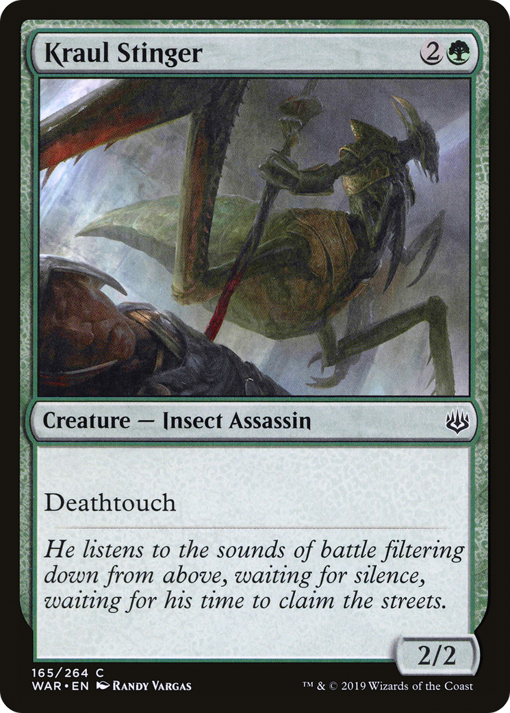 Kraul Stinger (WAR-165) (Foil)