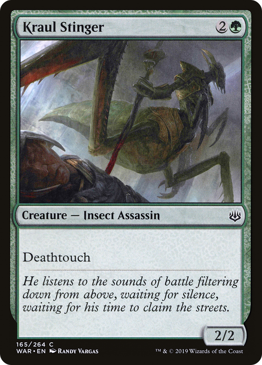 Kraul Stinger (WAR-165) (Foil)