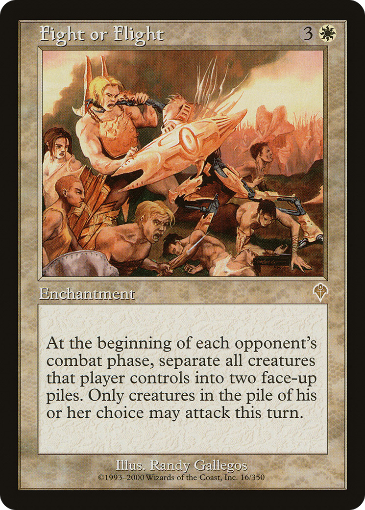 Fight or Flight (INV-016) (Foil)
