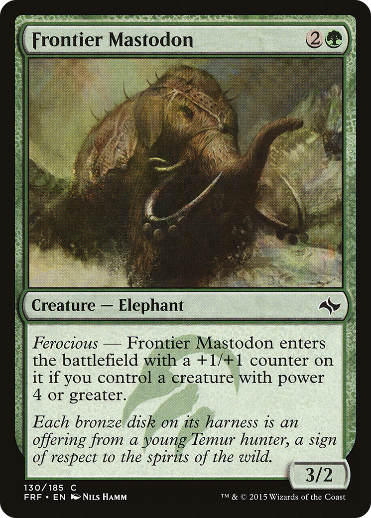 Frontier Mastodon (FRF-130) (Foil)