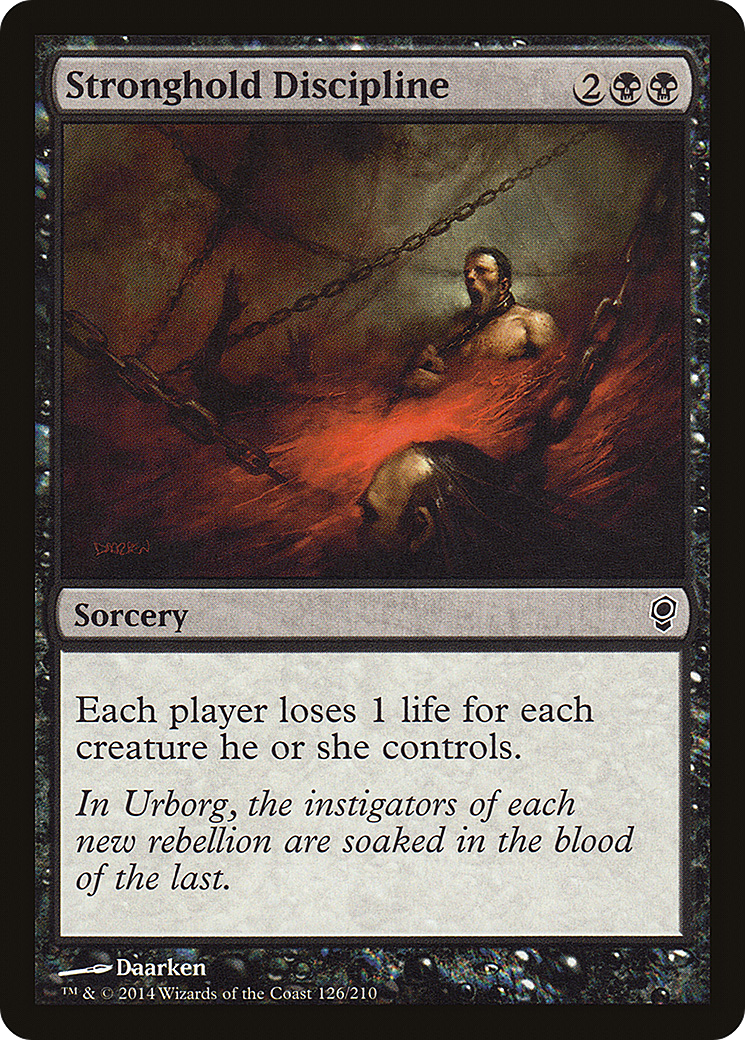 Stronghold Discipline (CNS-126) (Foil)