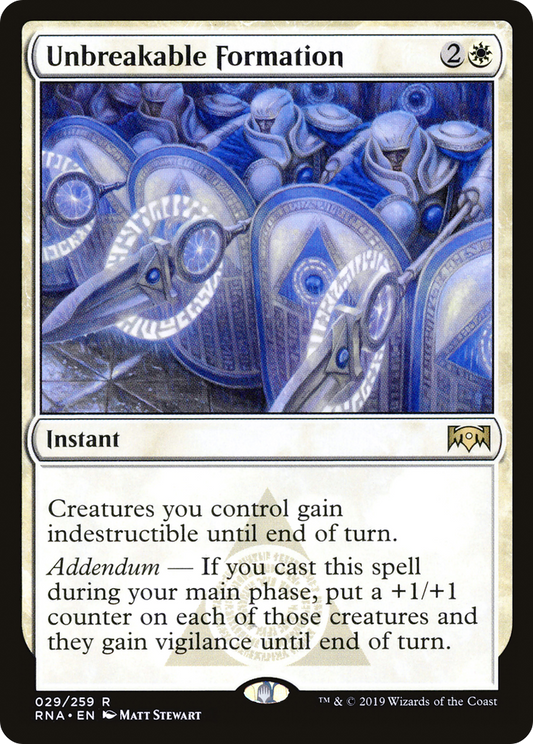 Unbreakable Formation (RNA-029)