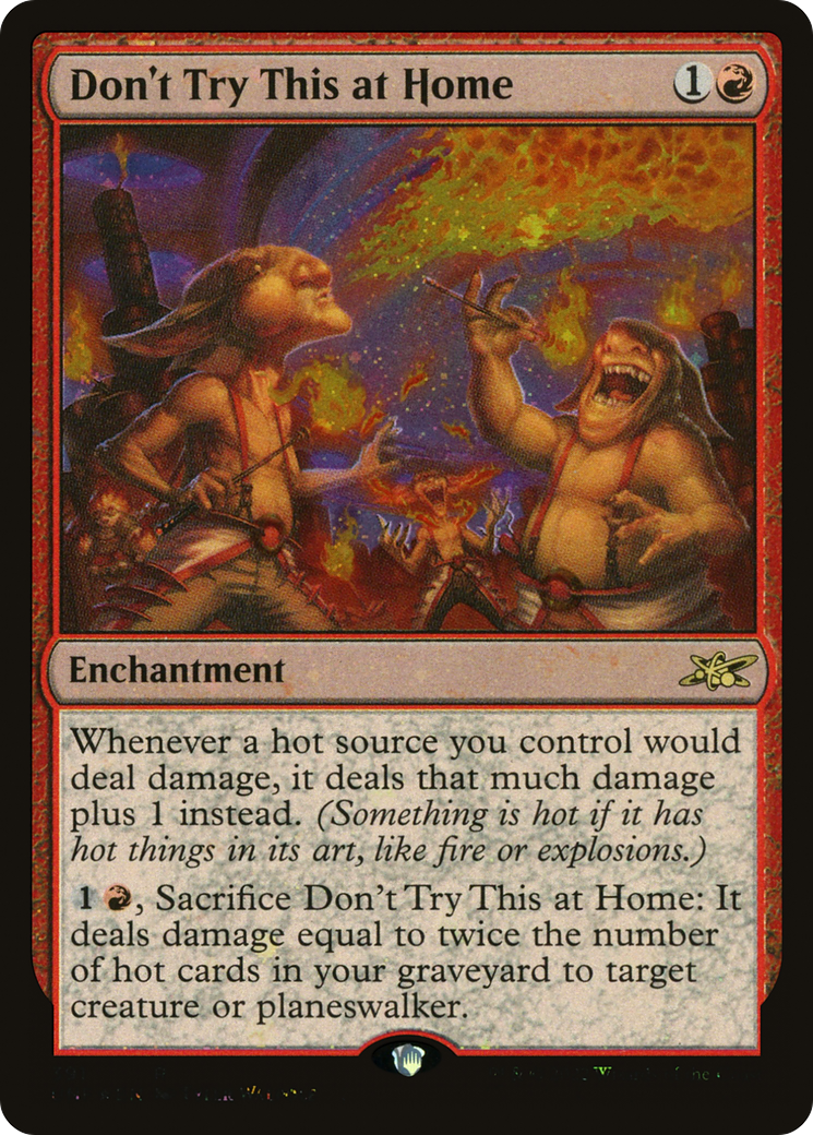 Don't Try This at Home (UNF-391) (Galaxy Foil)