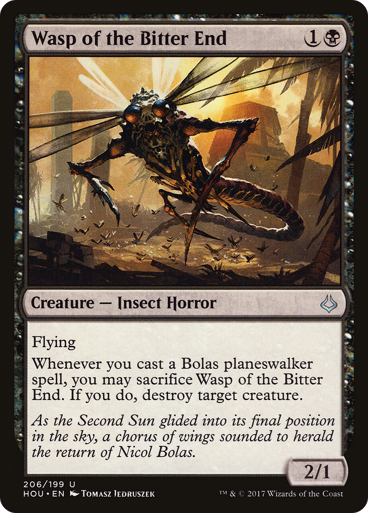 Wasp of the Bitter End (HOU-206)