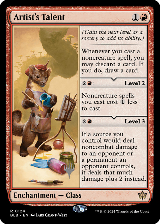 Artist's Talent (PPBLB-124P) (Foil)