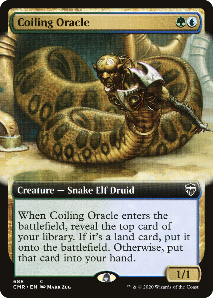 Coiling Oracle (CMR-688) (Extended Art) (Foil)