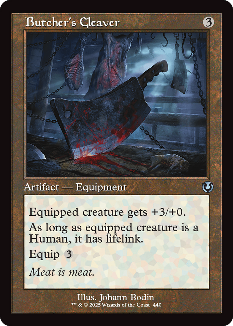 Butcher's Cleaver (INR-440)