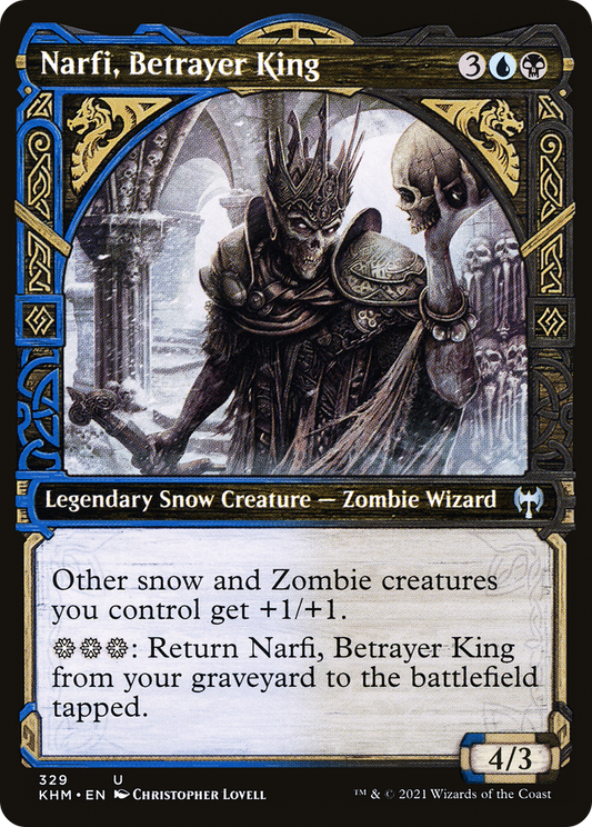 Narfi, Betrayer King (KHM-329) (Showcase) (Foil)