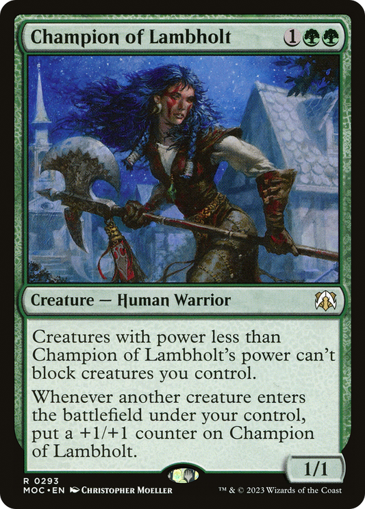 Champion of Lambholt (MOC-293)