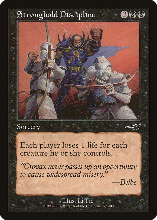 Stronghold Discipline (NMS-073)