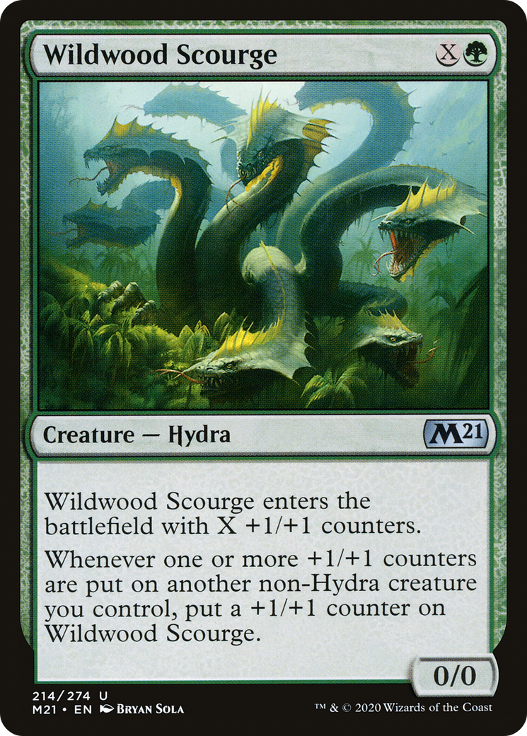 Wildwood Scourge (M21-214) (Foil)