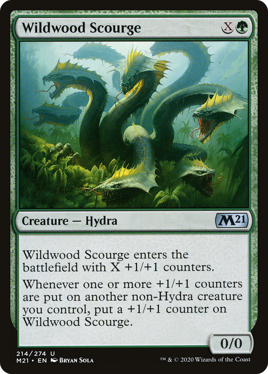 Wildwood Scourge (M21-214) (Foil)