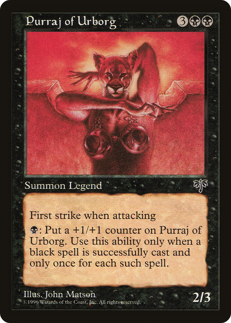 Purraj of Urborg (MIR-135)