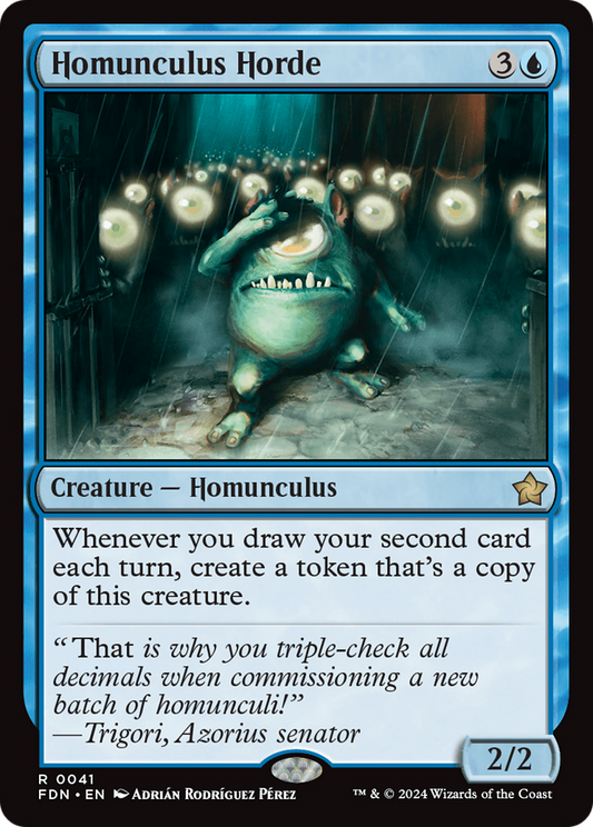 Homunculus Horde (FDN-041) (Foil)