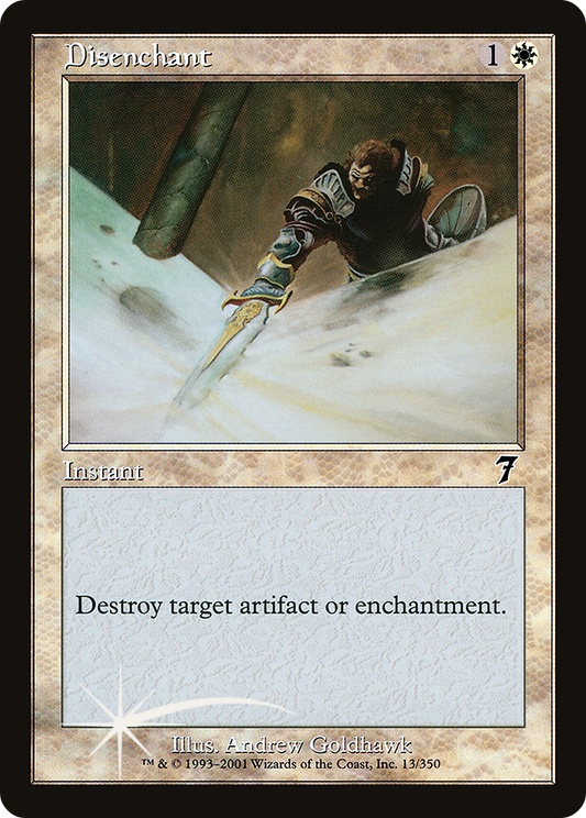 Disenchant (7ED-13★) (Foil)