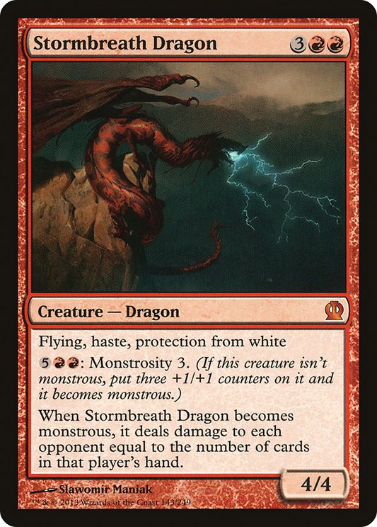 Stormbreath Dragon (THS-143) (Foil)
