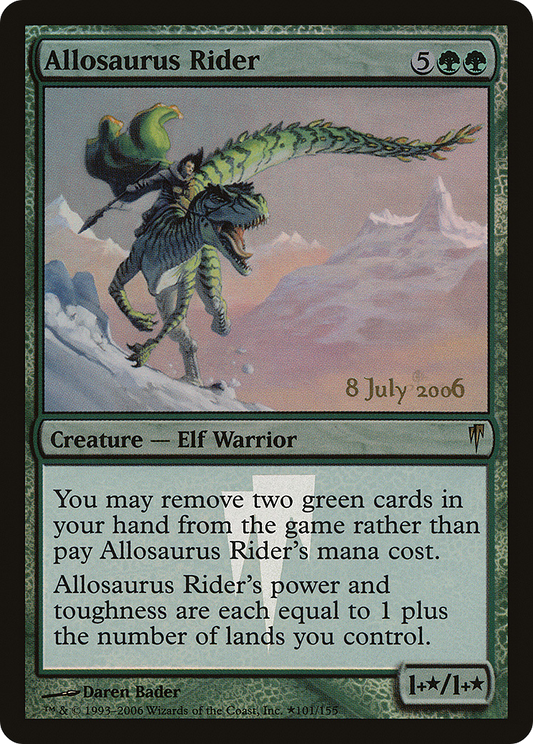 Allosaurus Rider (PRE-101★) (Foil)