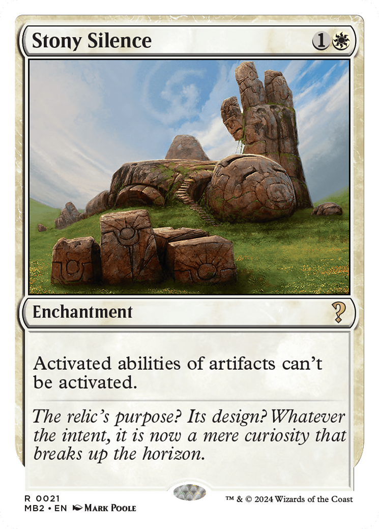 Stony Silence (MB2-021)