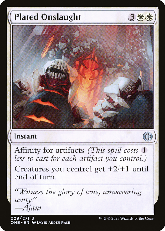 Plated Onslaught (ONE-029) (Foil)